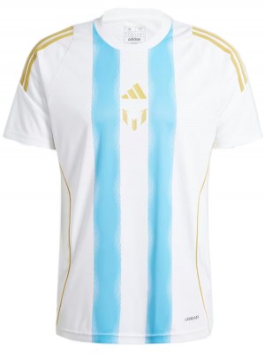 Pitch 2 street Messi fans version training jersey soccers uniform men's white sportswear football shirt 2024-2025